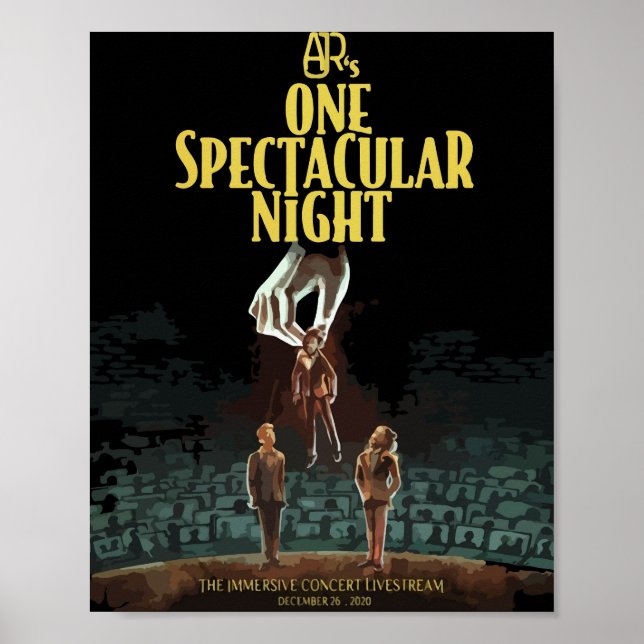 Poster Ajr One Spectacular Night (Frente)