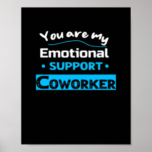 Poster Ajuda Emocional Colega Funny Sloth