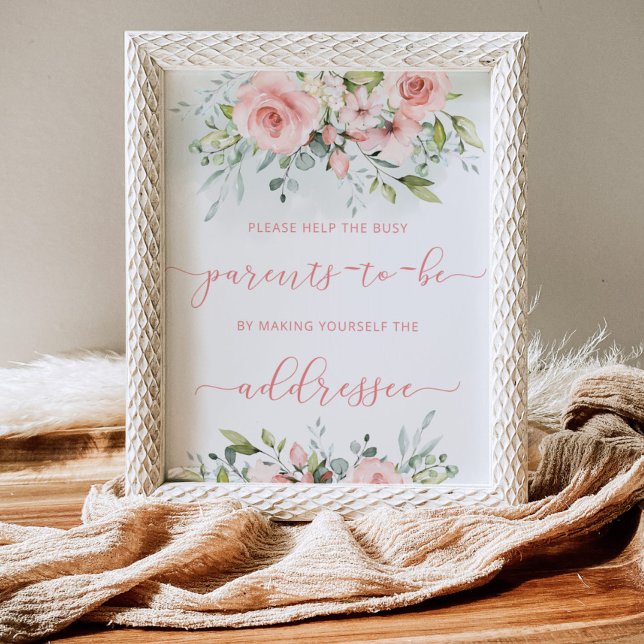 Poster Ajude os pais ocupados a tratar de um envelope (Criador carregado)