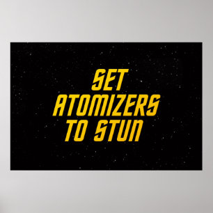 Póster Ajuste atomizadores para stun