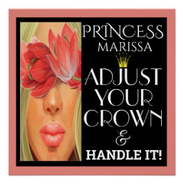 Póster Ajuste de atitude