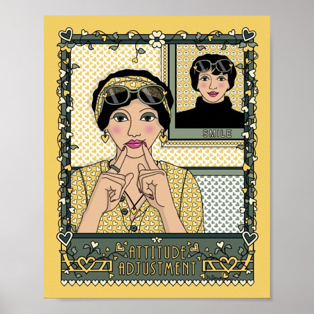 Poster Ajuste de Atitude_C_Cartaz 8x10 (Frente)