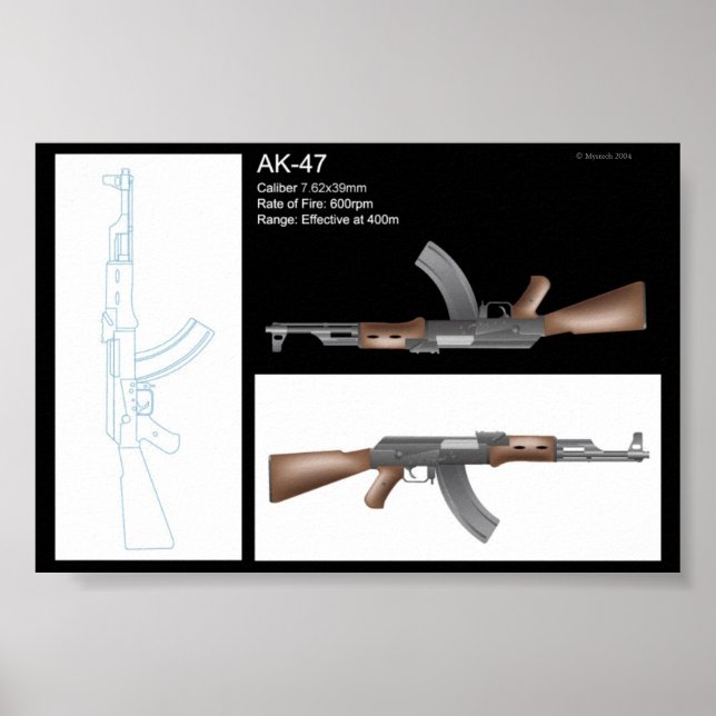 POSTER AK-47 (Frente)