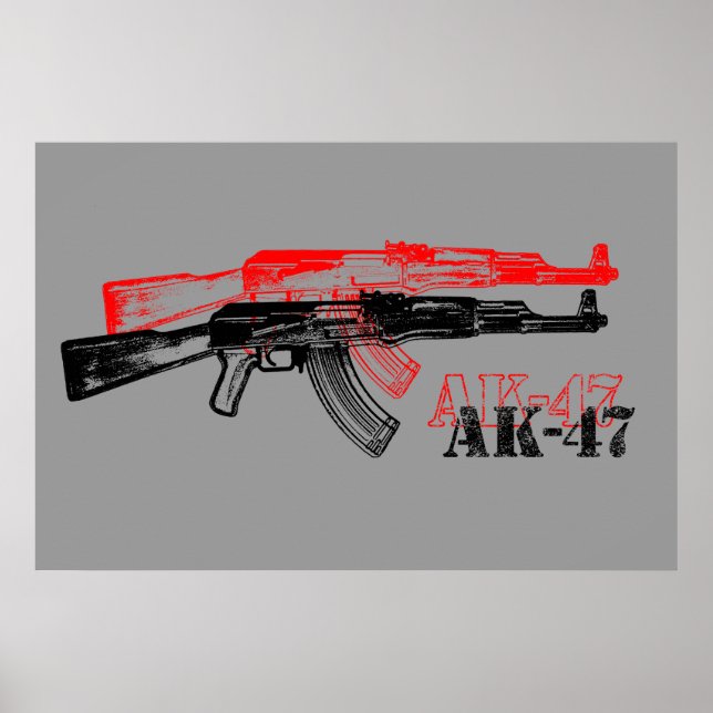 PÓSTER AK 47 (Frente)
