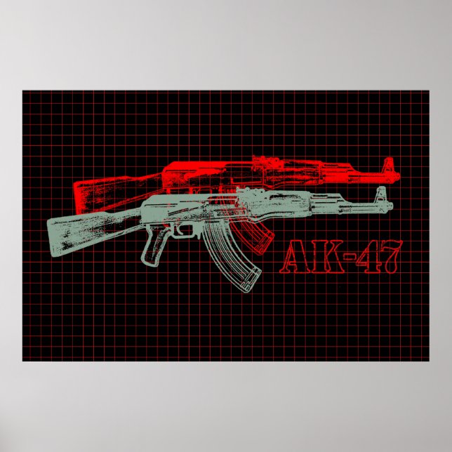 PÓSTER AK 47 (Frente)