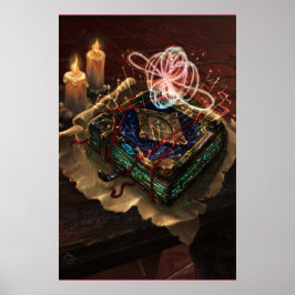 Poster Akasha Codex - mystical esoteric fantasy art