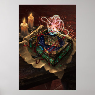 Poster Akasha Codex - mystical esoteric fantasy art