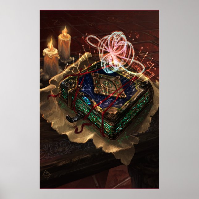 Poster Akasha Codex - mystical esoteric fantasy art (Frente)