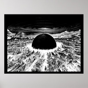 Poster Akira desperta explosão neo tokyo