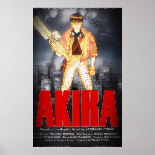 Poster Akira Movie Dark (Frente)
