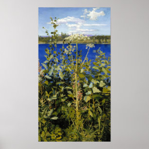 Poster Akseli Gallen-Kallela - Angélica Selvagem