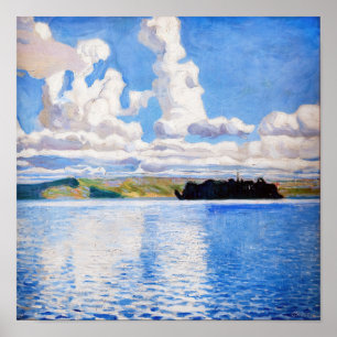 Poster Akseli Gallen-Kallela - Cloud Towers