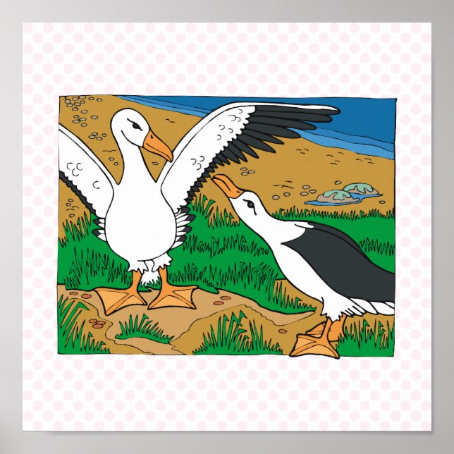 Poster Al & Ally Albatross (Frente)