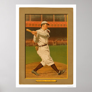 Poster Al Bridwell Giants Baseball 1911