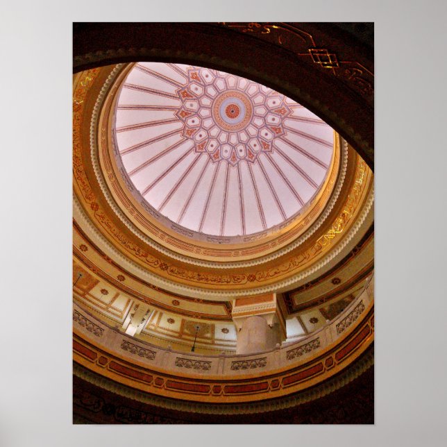 Poster Al Haram Mesquita Dome (Frente)