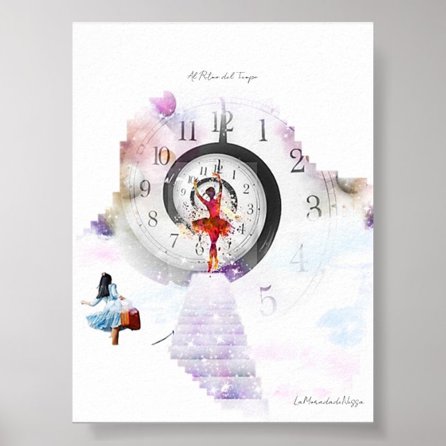 Poster Al Ritmo del Tiempo (Frente)