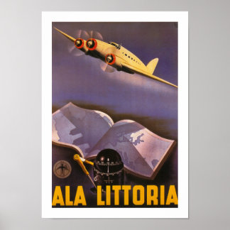 Poster Ala Littoria