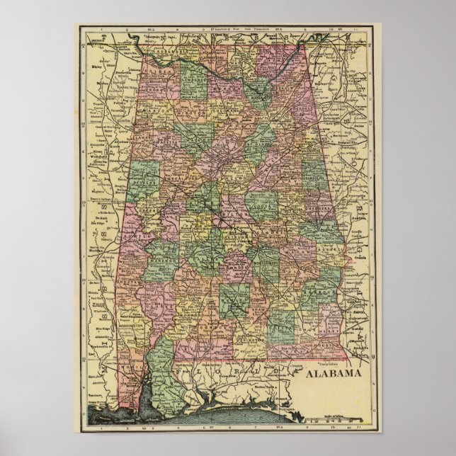 Poster Alabama 6 (Frente)