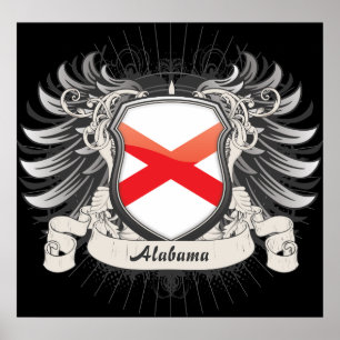 Póster Alabama Crest