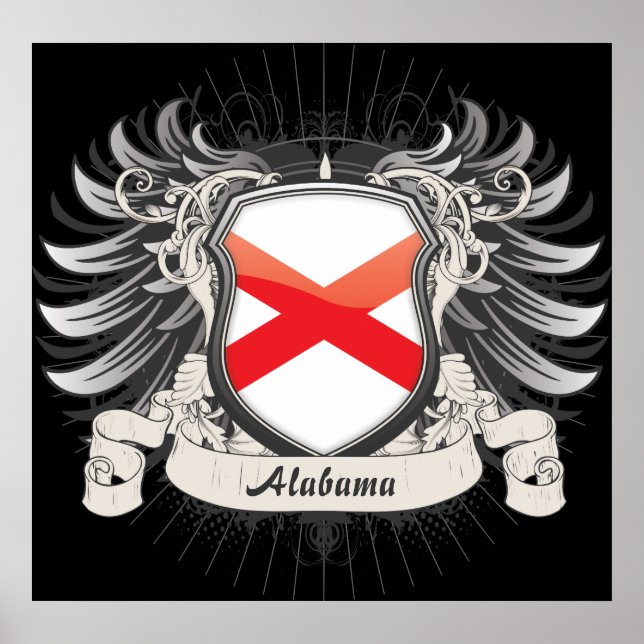 Póster Alabama Crest (Frente)