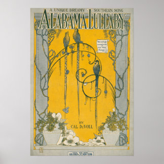 Poster Alabama Lullaby