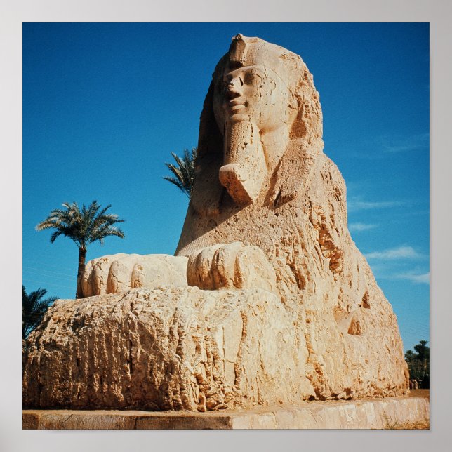 Póster Alabaster Sphinx, Novo Reino (Frente)