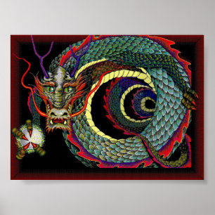 Póster Alameda da sorte do dragão