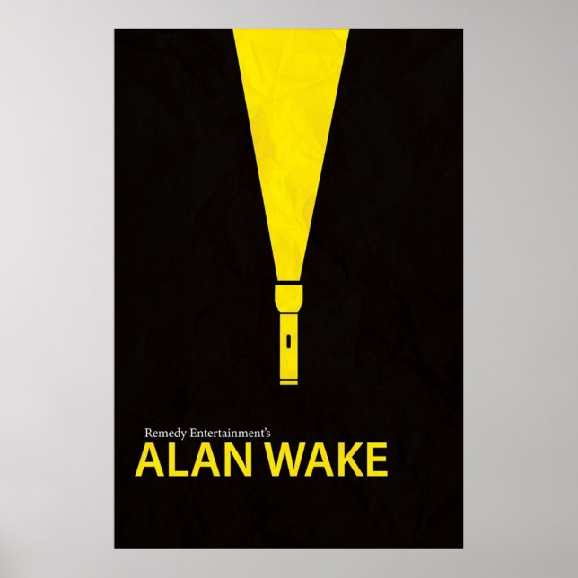 Poster Alan Acordar Minimal (Frente)