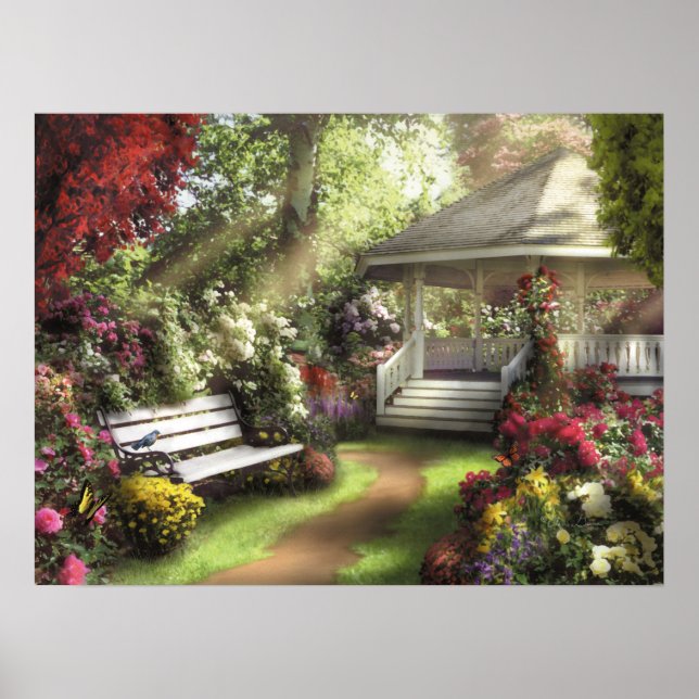 Poster Alan Giana "Jardim da Luz" (Frente)