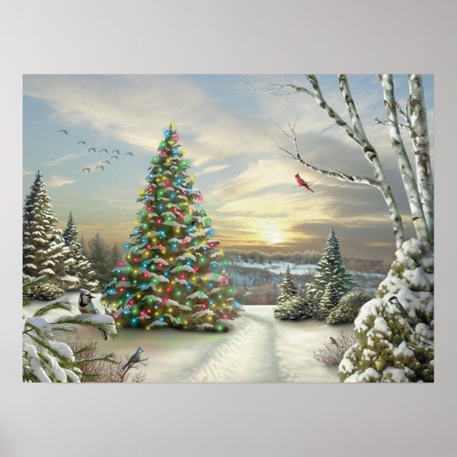 Poster Alan Giana "Manhã de Natal" (Frente)