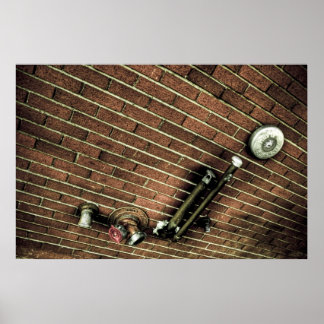 Póster Alarme de incêndio