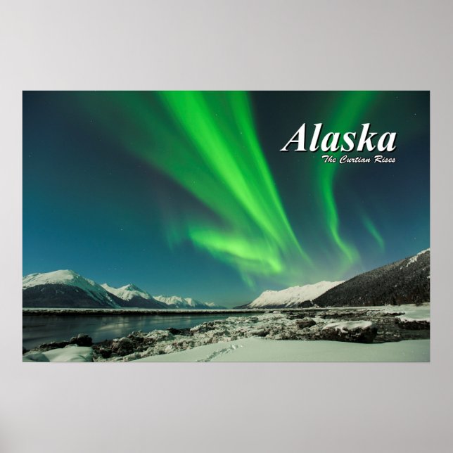 Poster Alaska A Cortina Sobe (Frente)