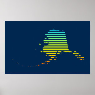 Poster alaska fade