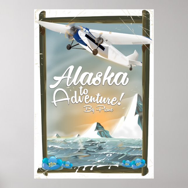 Póster Alaska Para Aventura! (Frente)