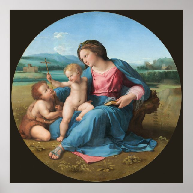 Poster Alba Madonna Raphael (Frente)