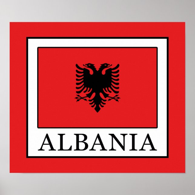 Póster Albânia (Frente)