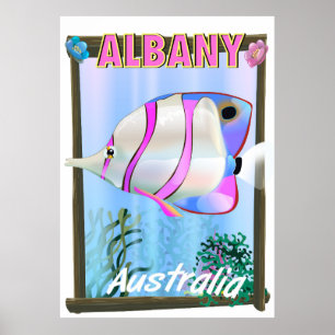 Poster Albany, Austrália Ocidental