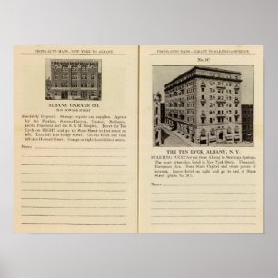 Póster Albany Garage The Ten Eyck