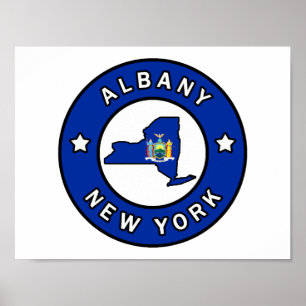 Poster Albany Nova York