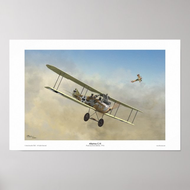 Poster Albatros C.III (Frente)