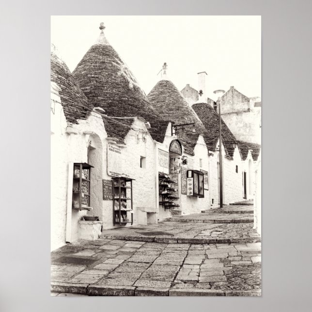 Poster Alberobello (Frente)