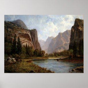 Poster Albert Bierstadt Gates do Yosemite