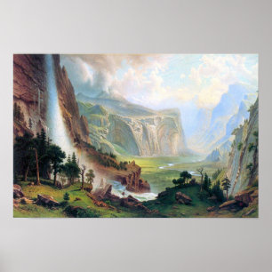 Póster Albert Bierstadt-Half Dome em Yosemite