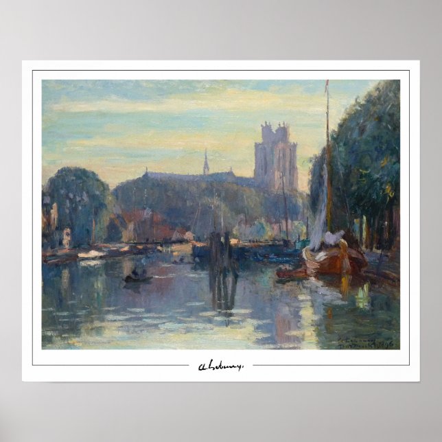 Poster Albert Lebourg Zedign Cartaz de Arte #30 (Frente)