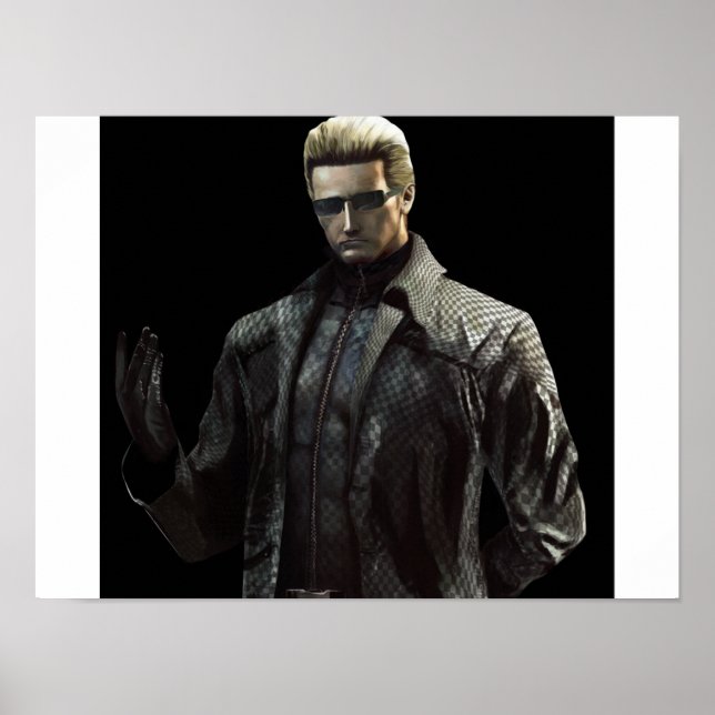 Poster Albert Wesker (Frente)
