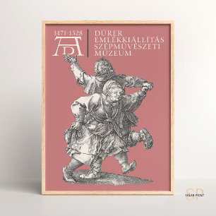 Poster Albrecht Dürer Dancing German Peasant Casal Art J