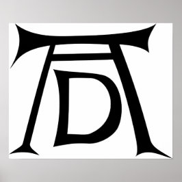 Poster Albrecht Durer Signature Monograma