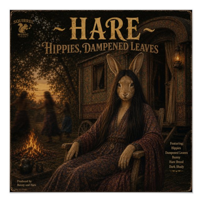 Póster Álbum da Lebre: uma Paródia (Frente)