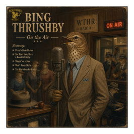 Póster Álbum de Bing Thrushby: uma Paródia