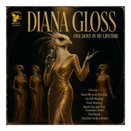 Póster Álbum de Diana Gloss: uma Paródia
